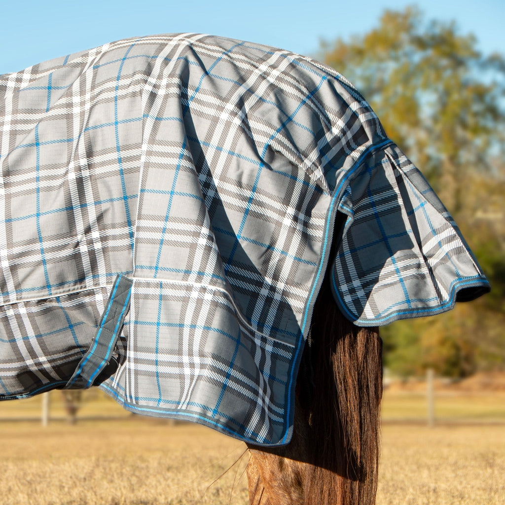Jeffers Poplar Head "Refuge" 1200D Waterproof Turnout Sheet, 0g Lightweight Horse Blanket
