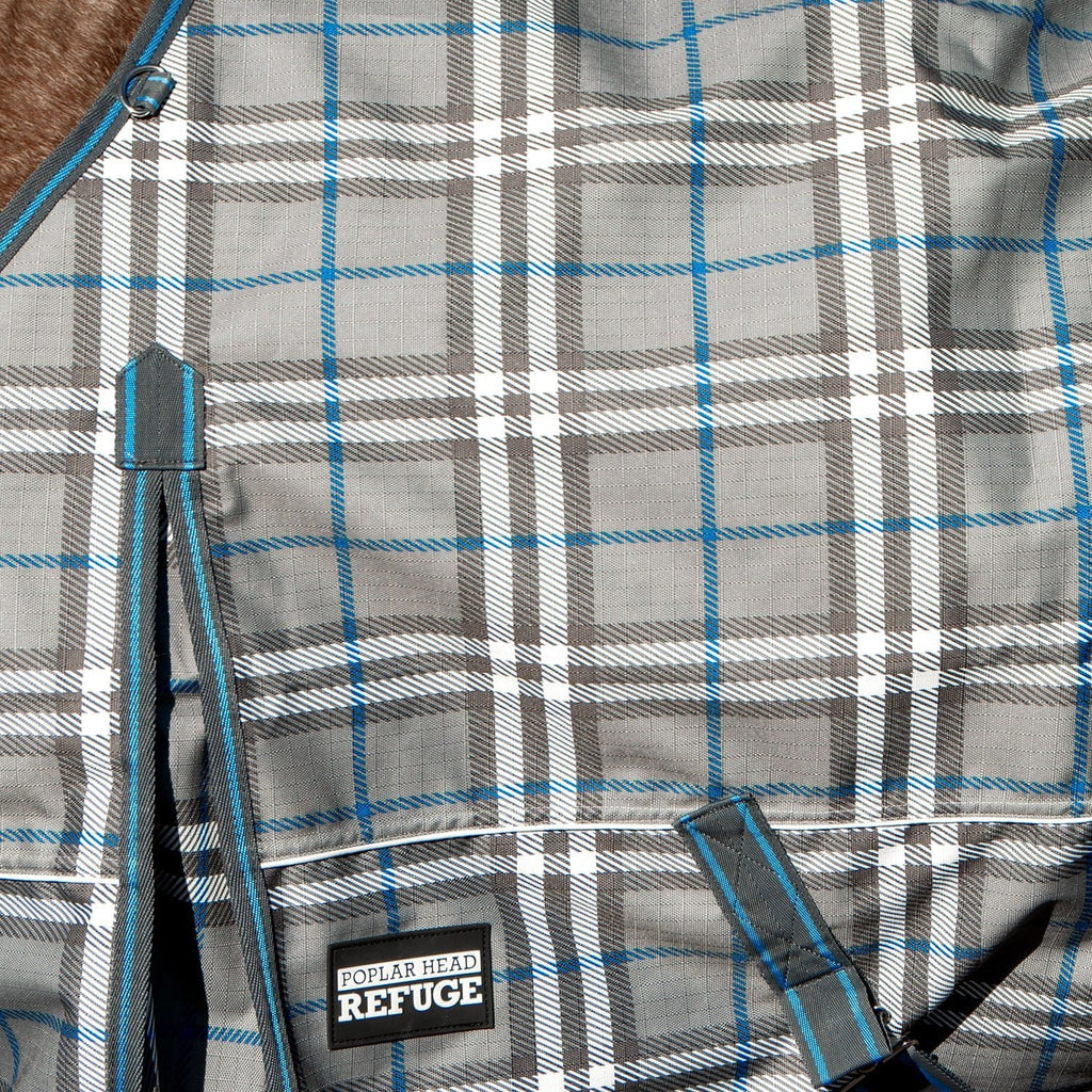 Jeffers Poplar Head "Refuge" 1200D Waterproof Turnout Sheet, 0g Lightweight Horse Blanket