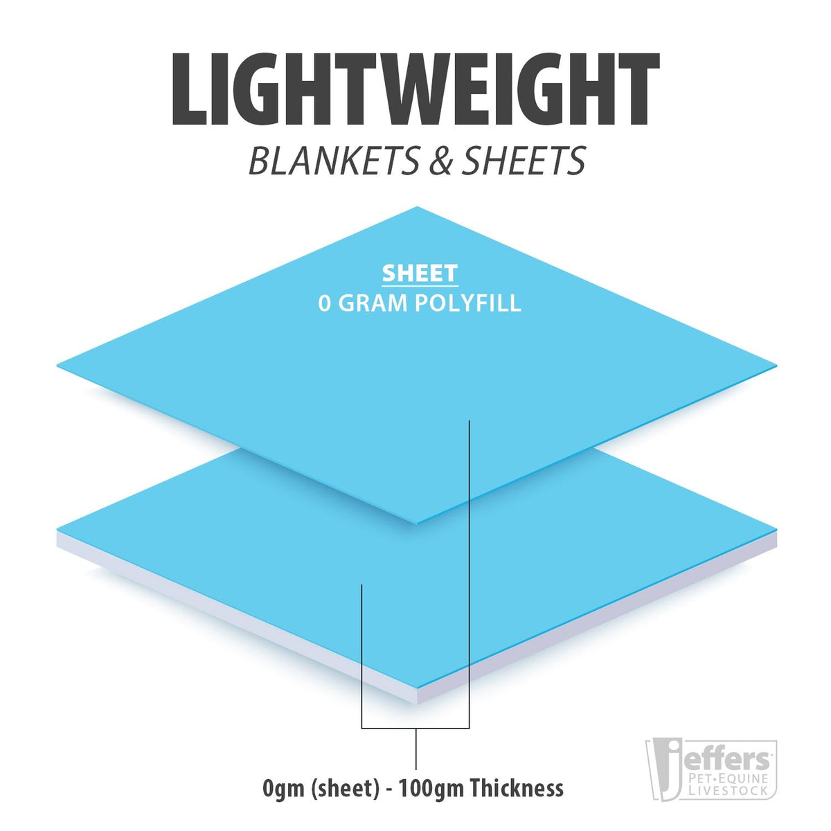 Jeffers Poplar Head Uniquely English 1200D Turnout Sheet, 0g - Waterproof & Breathable Lightweight Horse Blanket