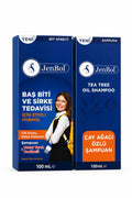 Jenbol Lice Spray 100ml & Tea Tree Shampoo 150ml Set with Comb