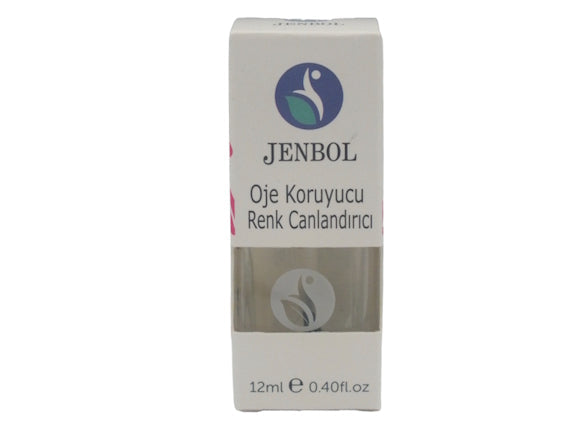 Jenbol Nail Polish Protector & Color Reviving Top Coat 12 ml