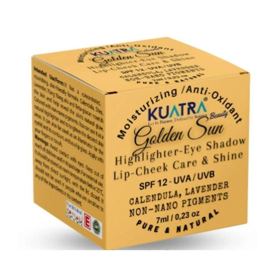 Kuatra Golden Sun Natural Mineral Antioxidant Glow Balm 7ml