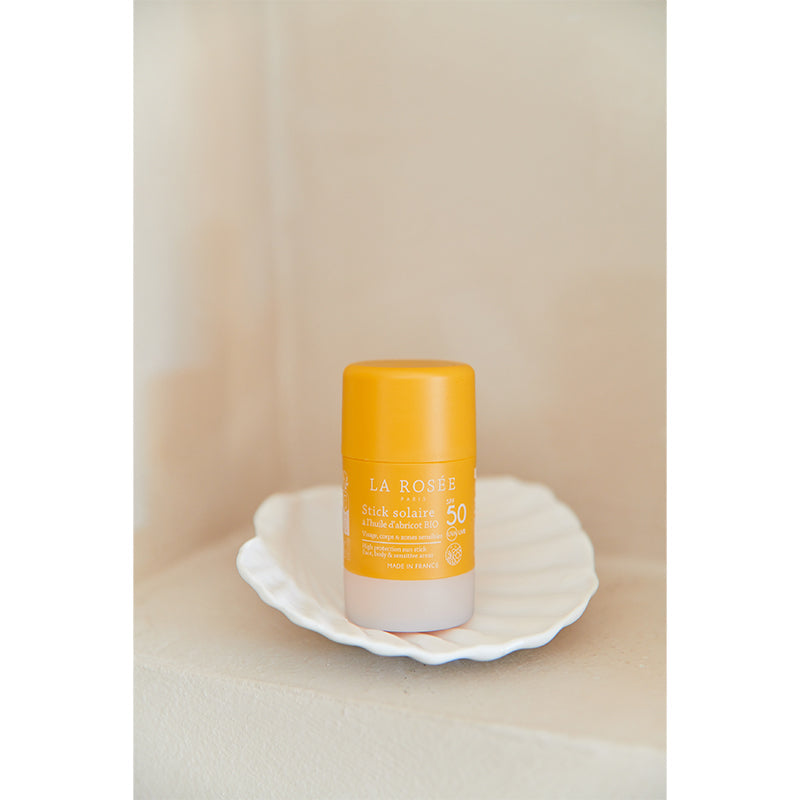 La Rosee Paris Sun Stick SPF50+ with Organic Apricot Oil 15 ml