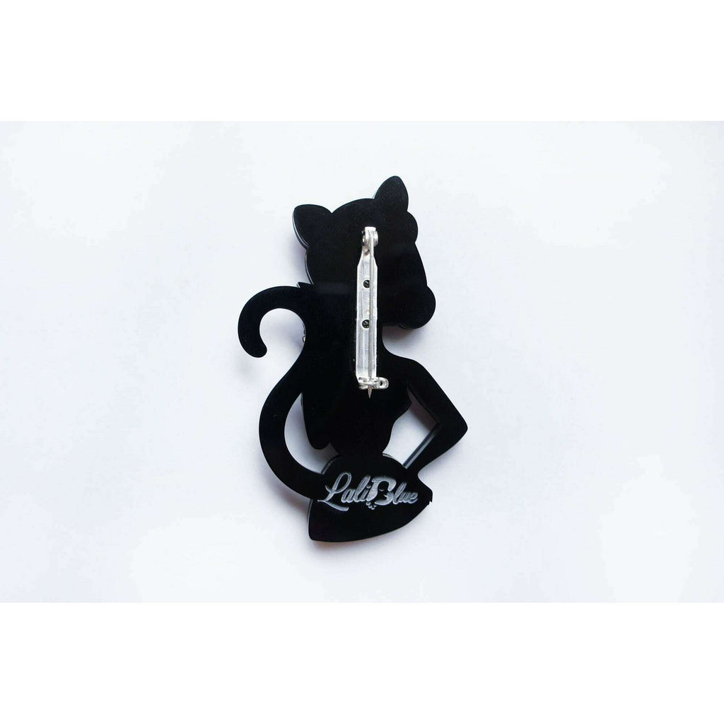 Cat Woman Brooch by Laliblue | PRE-ORDER SHIPS IN 2-3 WEEKS