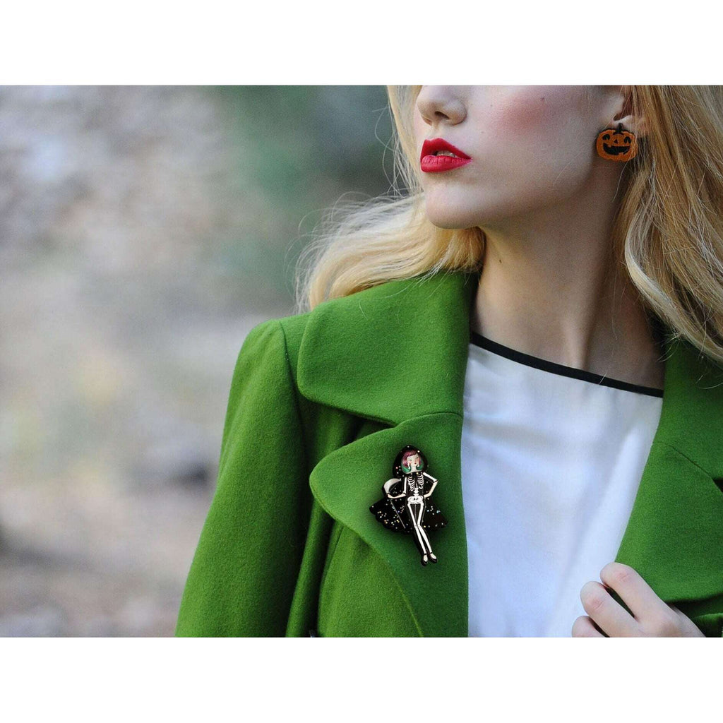 Death Girl Brooch by Laliblue | PRE-ORDER SHIPS IN 2-3 WEEKS