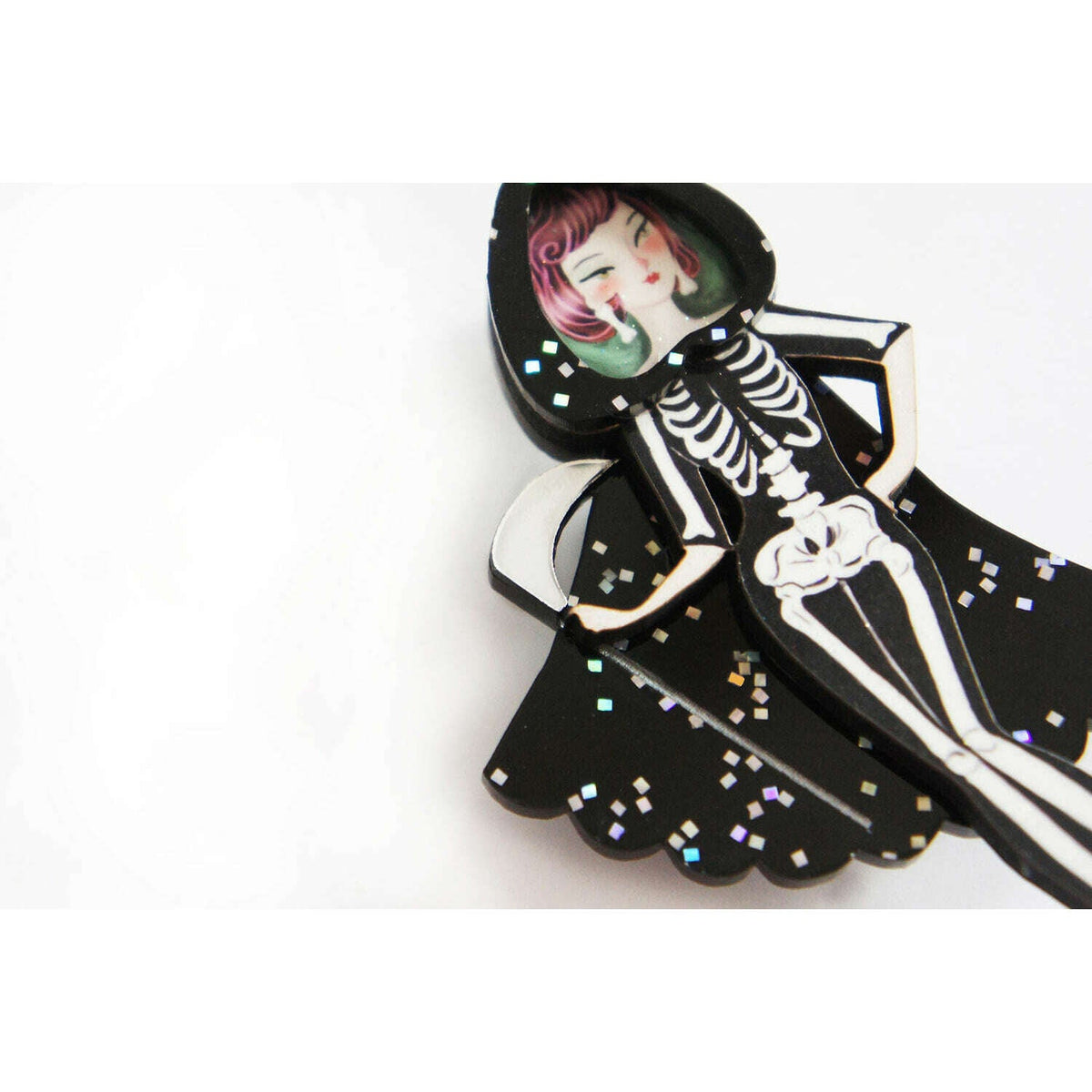 Death Girl Brooch by Laliblue | PRE-ORDER SHIPS IN 2-3 WEEKS