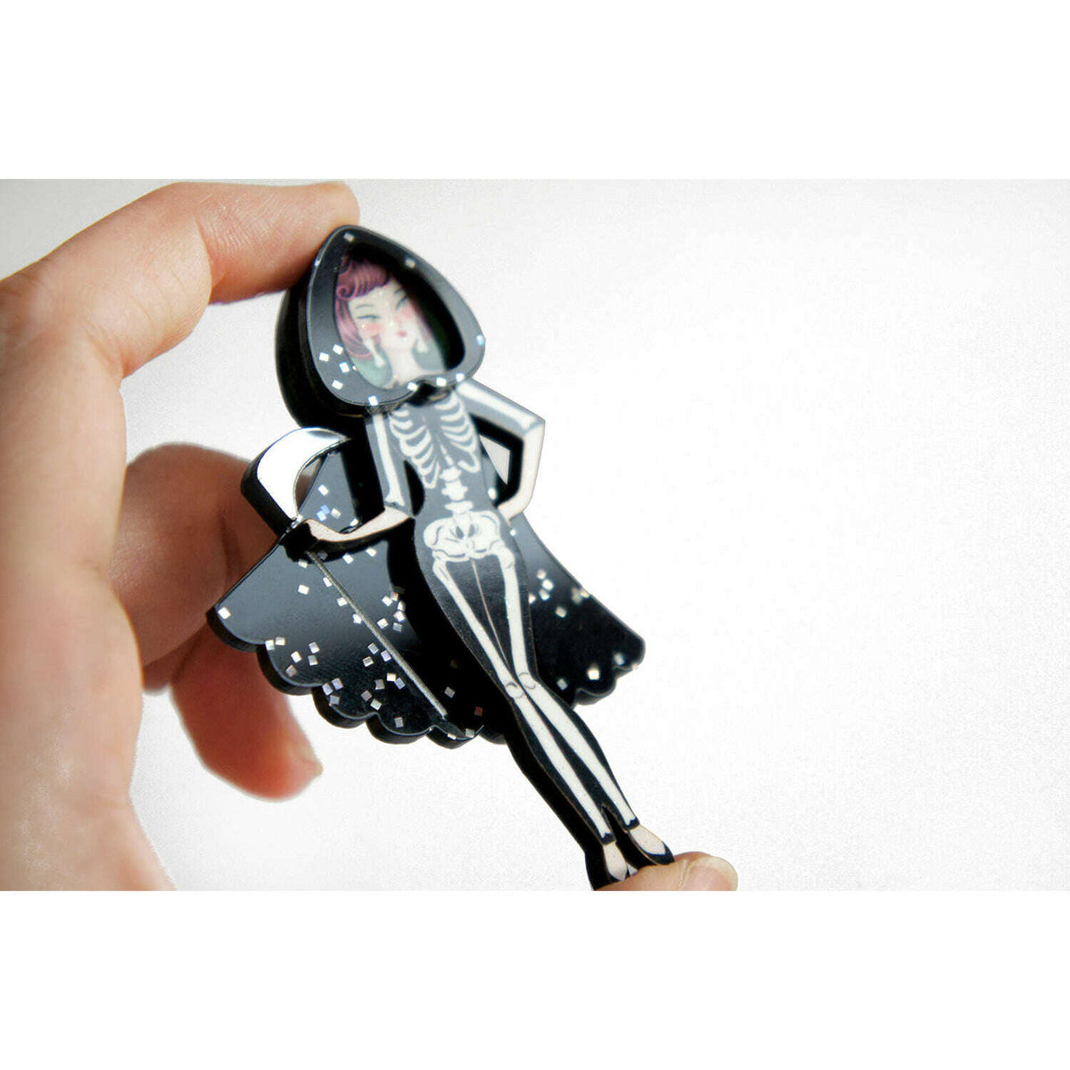 Death Girl Brooch by Laliblue | PRE-ORDER SHIPS IN 2-3 WEEKS