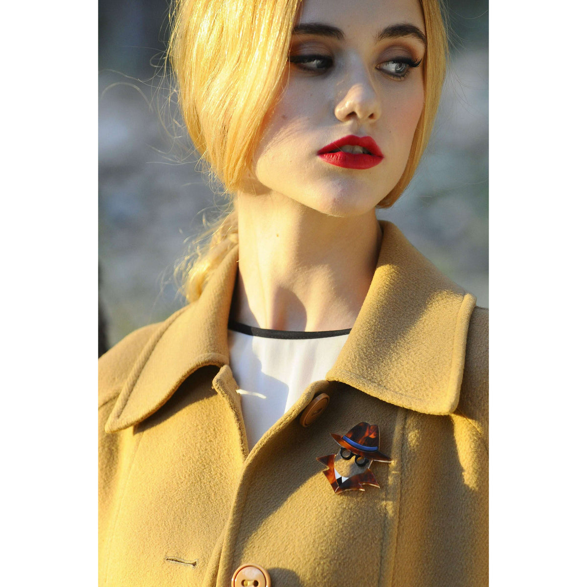 Invisible Man Brooch by Laliblue | PRE-ORDER SHIPS IN 2-3 WEEKS
