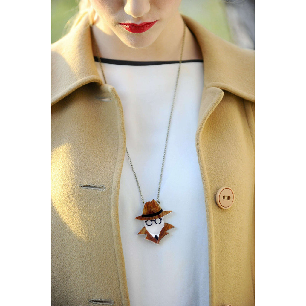 Invisible Man Brooch by Laliblue | PRE-ORDER SHIPS IN 2-3 WEEKS