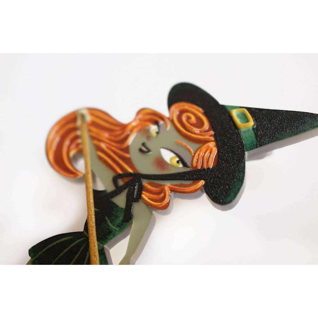 Paddle Surf Witch Brooch by Laliblue | PRE-ORDER SHIPS IN 2-3 WEEKS