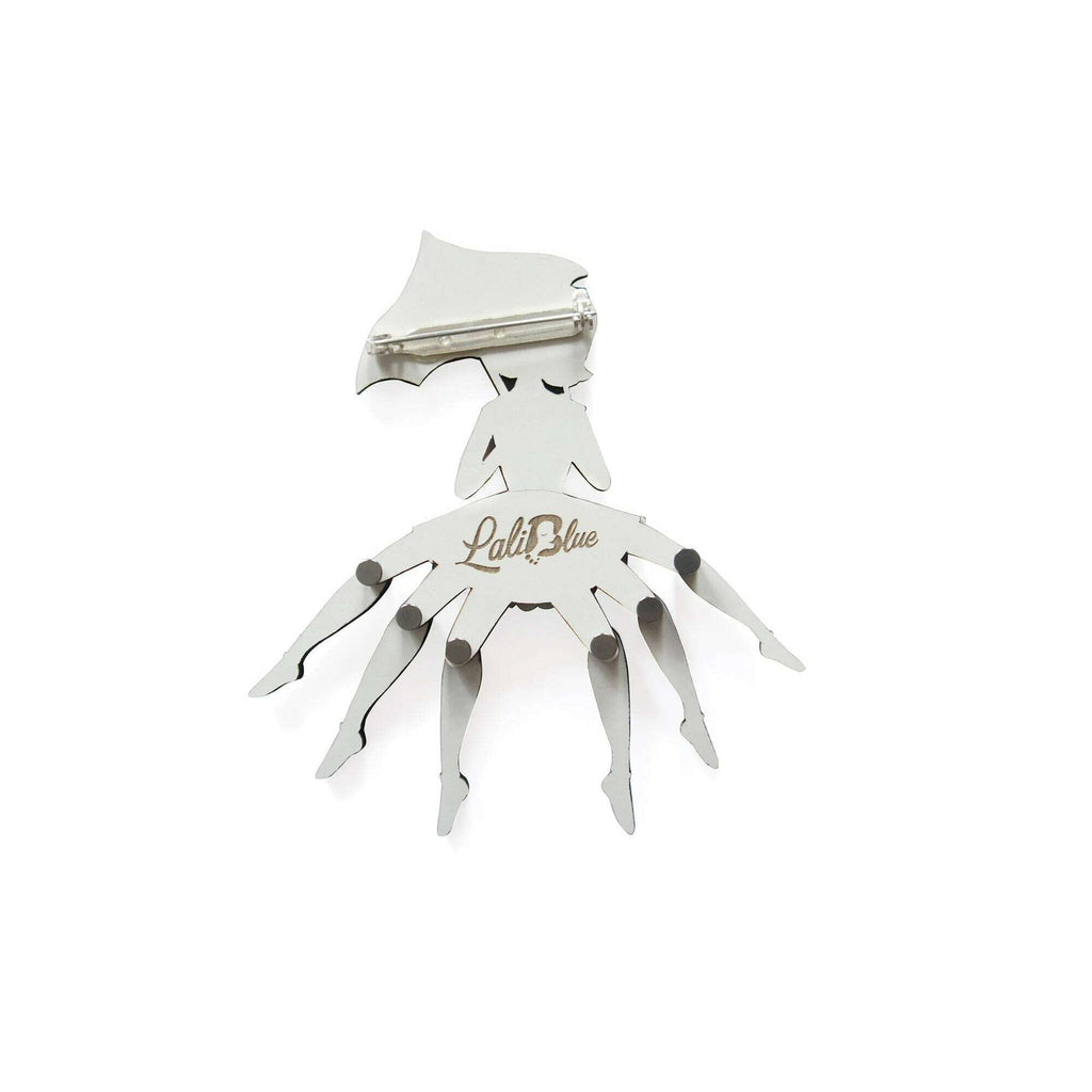 Spider Woman Halloween Brooch by Laliblue | PRE-ORDER SHIPS IN 2-3 WEEKS