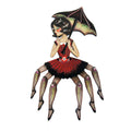 Spider Woman with Web Brooch by Laliblue | PRE-ORDER SHIPS IN 2-3 WEEKS