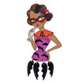 Vampire Bat Woman Brooch by Laliblue | PRE-ORDER SHIPS IN 2-3 WEEKS