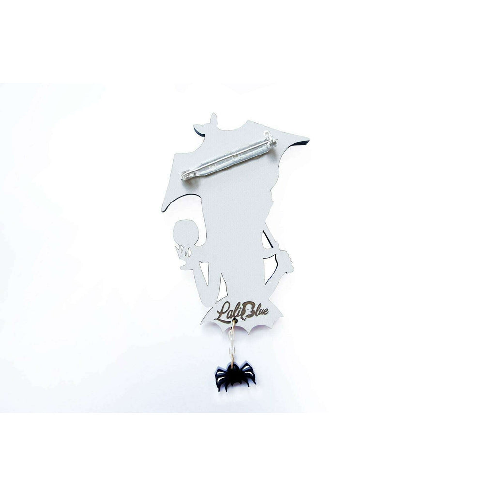 Vampiress w/ Wine Brooch by Laliblue | PRE-ORDER SHIPS IN 2-3 WEEKS