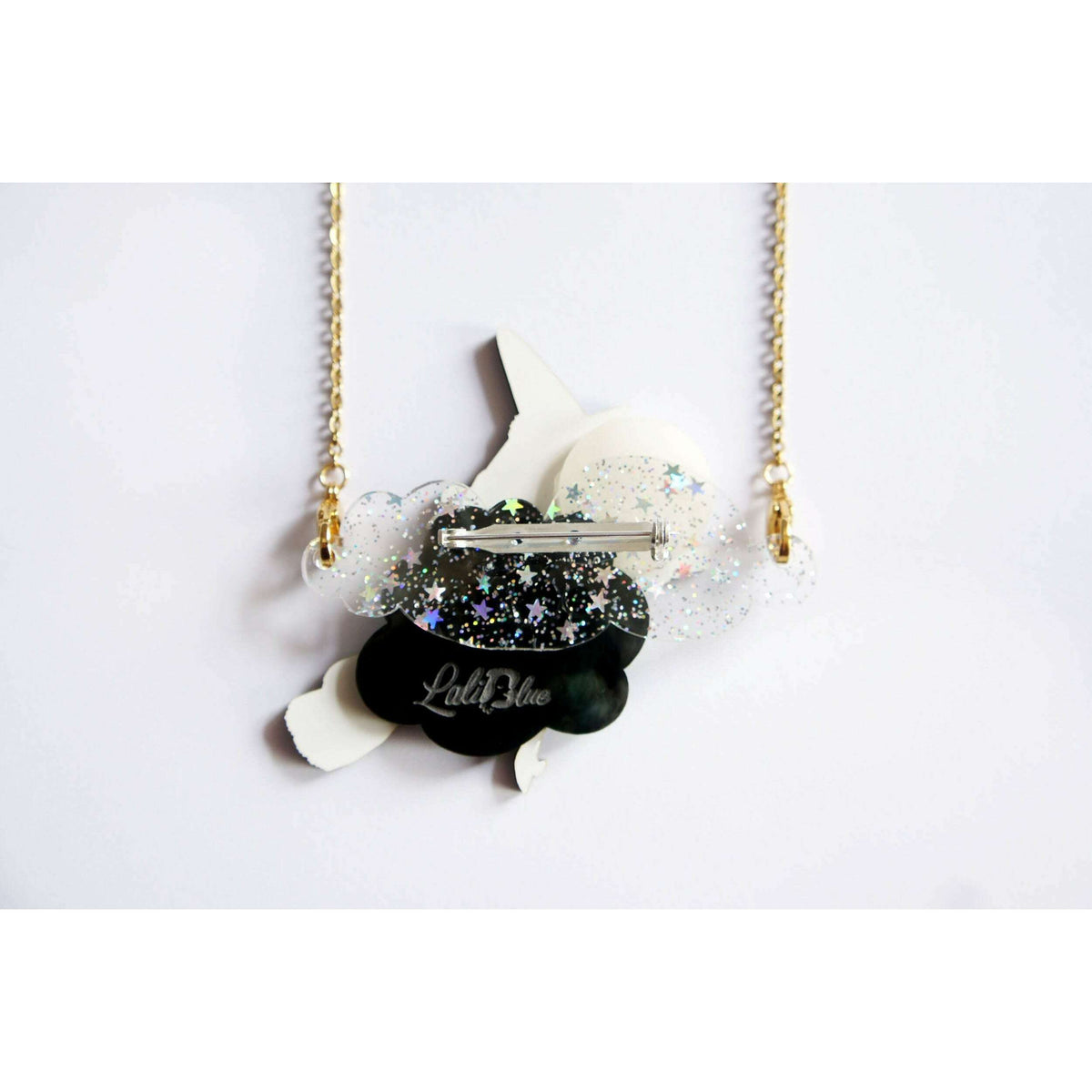 Witch Convertible Necklace-Brooch by Laliblue | PRE-ORDER SHIPS IN 2-3 WEEKS