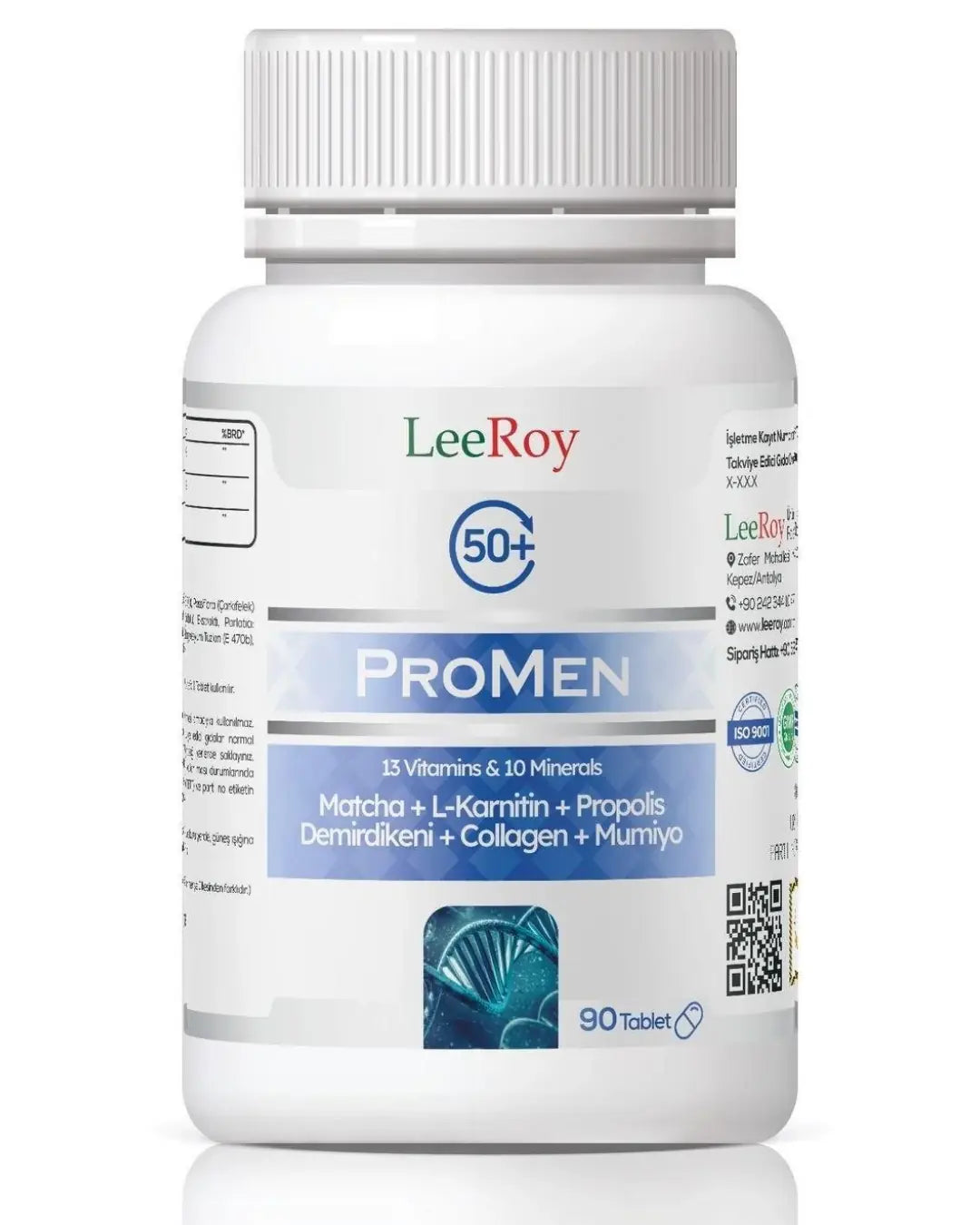 Leeroy Promen 50 Plus Multivitamin for Men 90 Tablets
