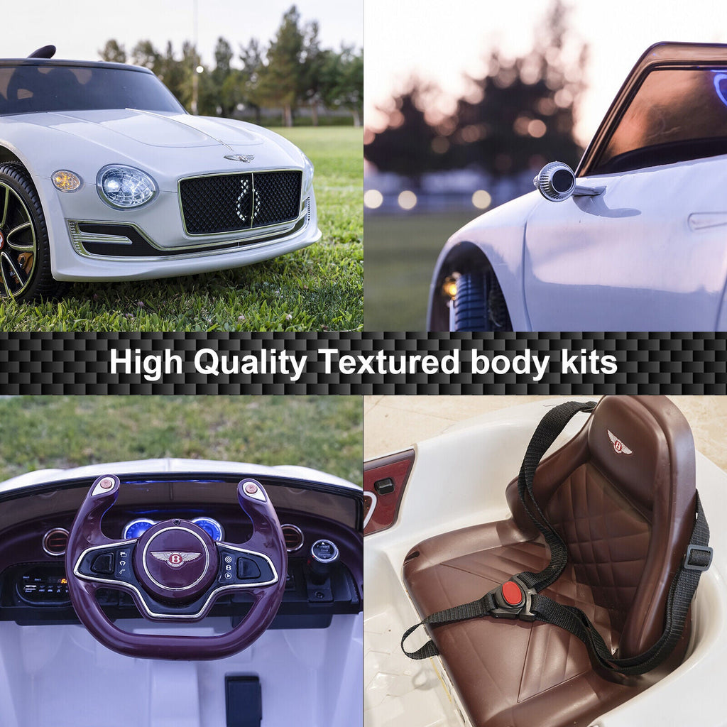 Licensed Bentley EXP 12 Ride On Car with Remote Control for Toddlers - Electric Toy Car