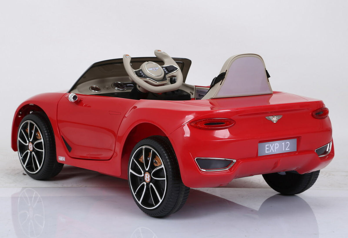 Licensed Bentley EXP 12 Ride On Car with Remote Control for Toddlers - Electric Toy Car