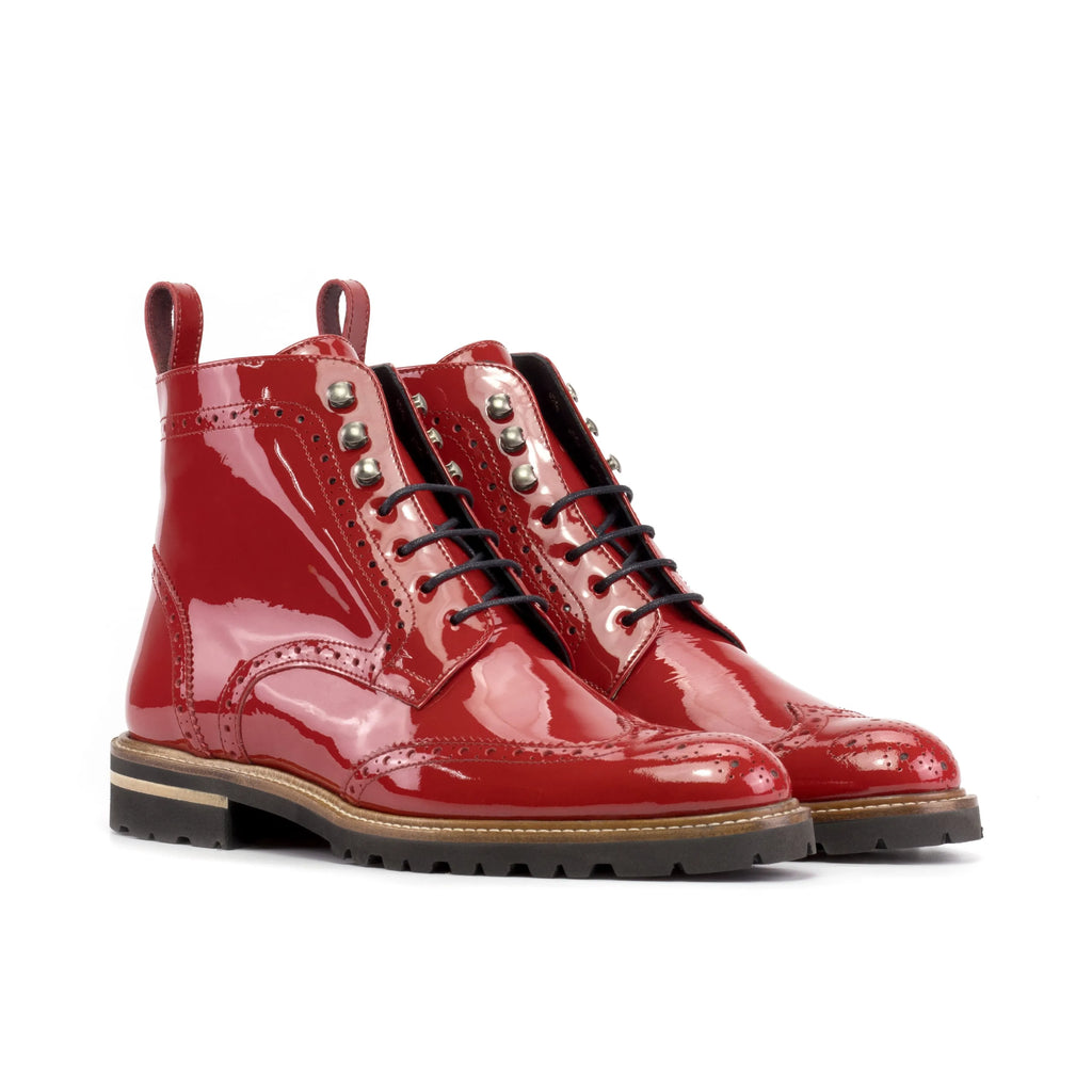 Lila Unisex Military Brogue Boots II