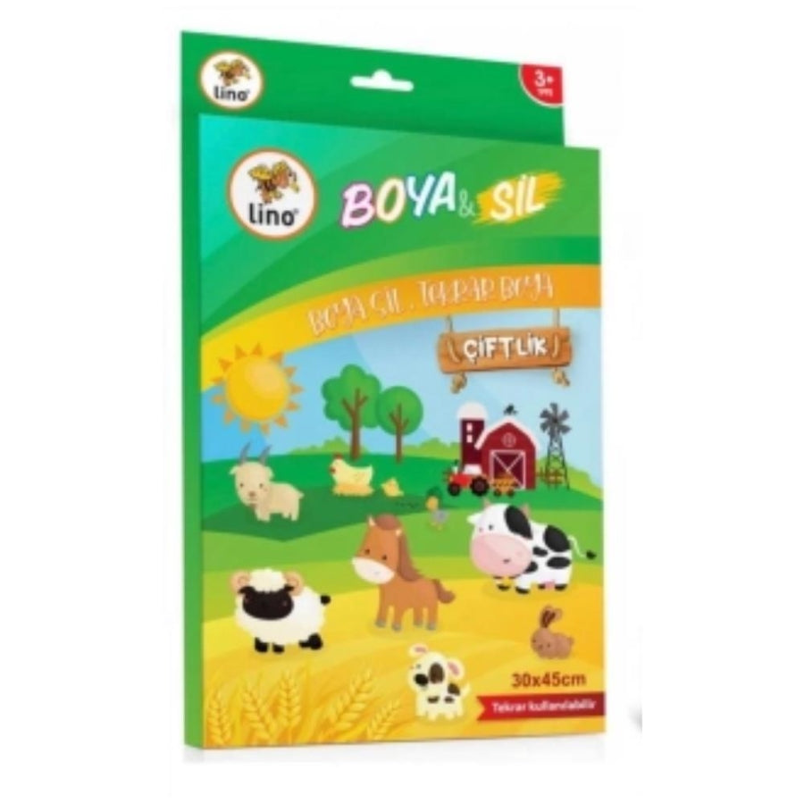 Lino Farm Activity Book for Creative Play 1 Piece