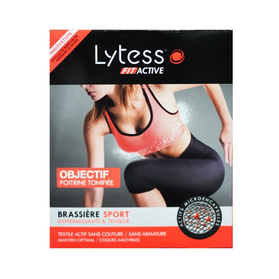 Lytess Fit Active Sport Brassiere Shaping Bra Black Size S