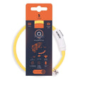 M-Pets Flash LED Dog Collar High Visibility Orange 35 cm