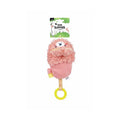 M-Pets Slippers Bunny Pink Plush Dog Toy with Squeaker 27cm