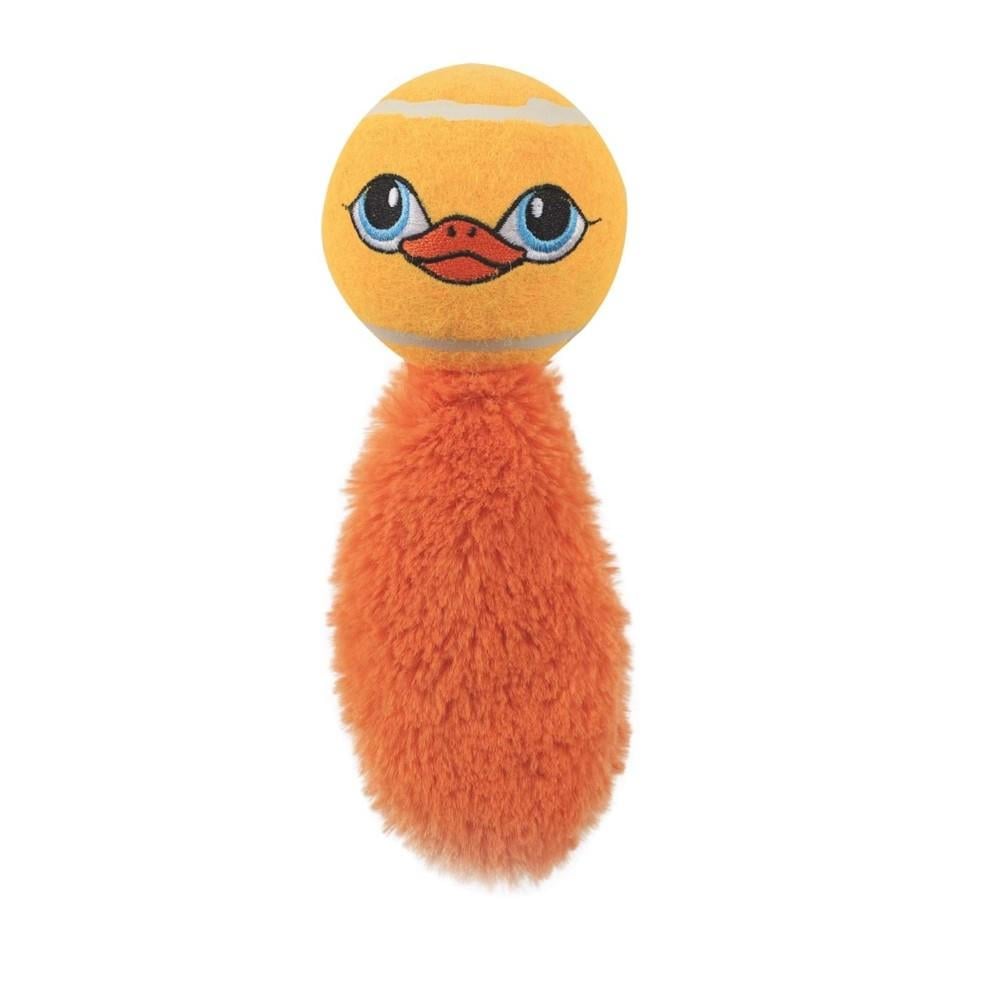 M-Pets Tony Duck Squeaky Dog Toy Orange 18x11x6.5 cm