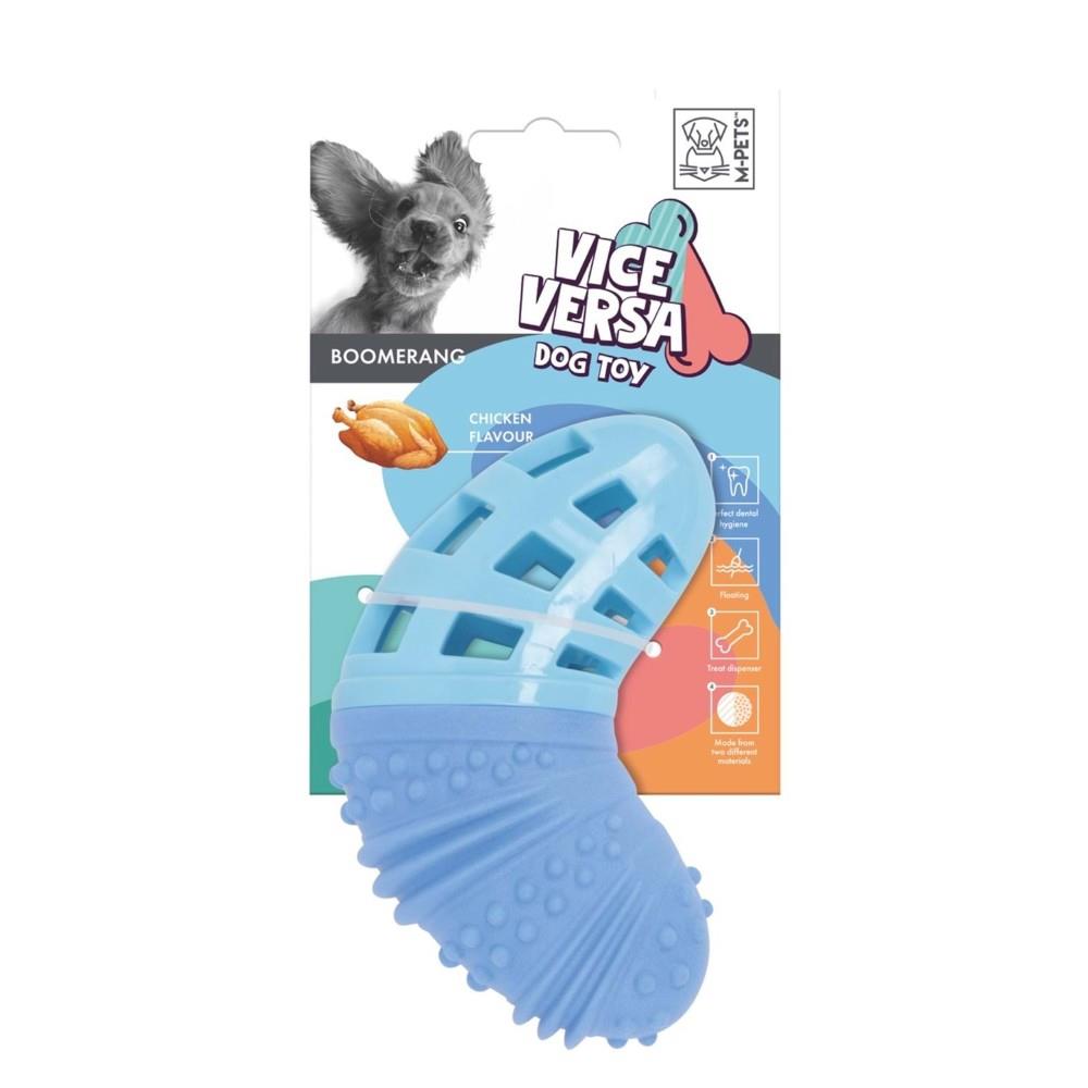 M-Pets Vice Versa Boomerang Chicken Scented Dog Toy 17.78 cm