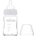 Mamajoo Anti-Colic Glass Baby Bottle with Nipple 180ml