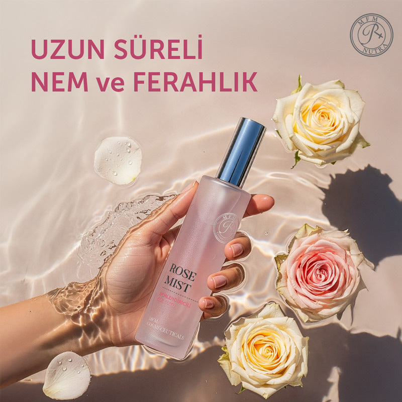 Mfm Rose Mist Hydrating Rose Water Face Spray 100 ml