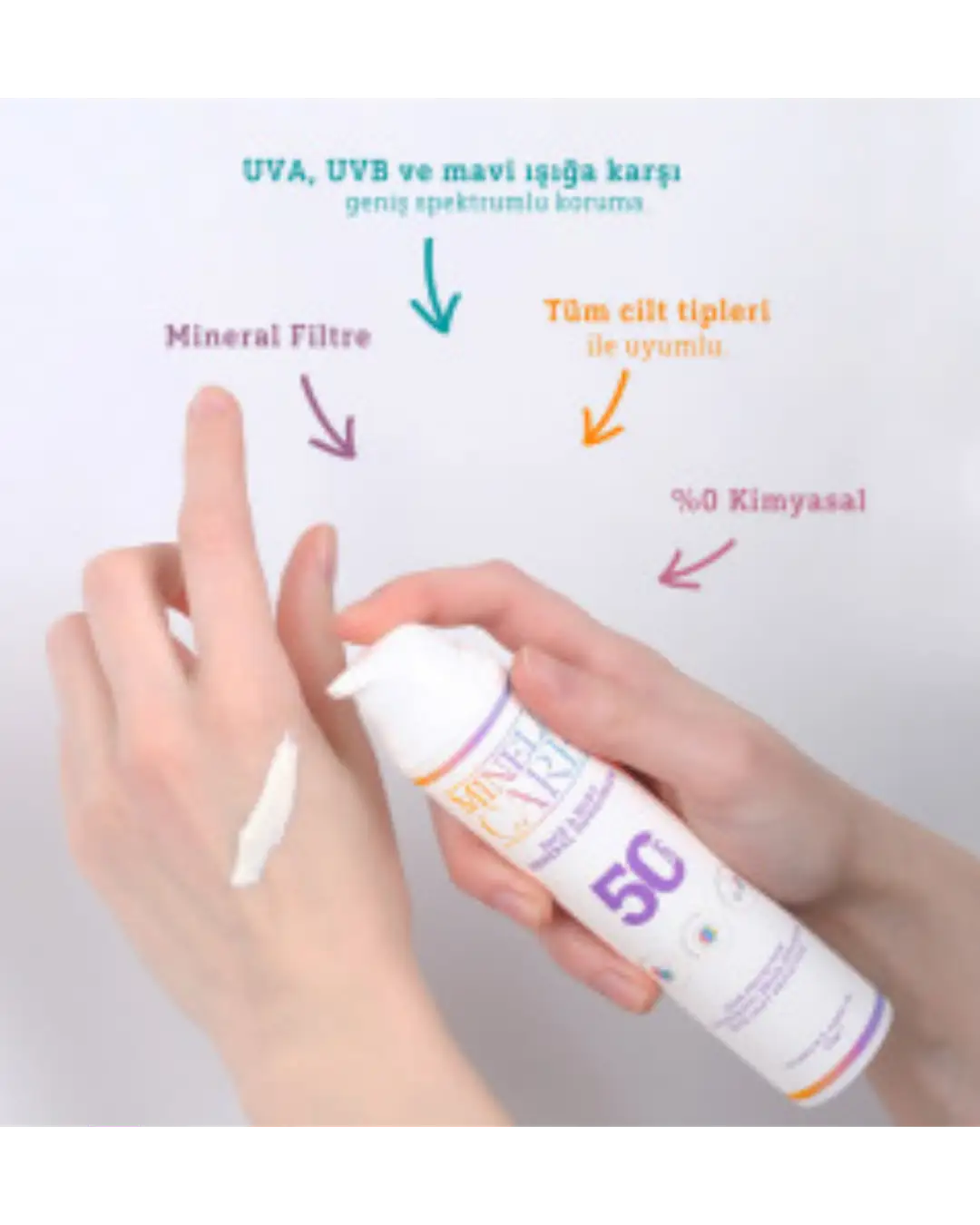 Minela Care Organic Mineral SPF 50+ Face & Body Sunscreen 110g