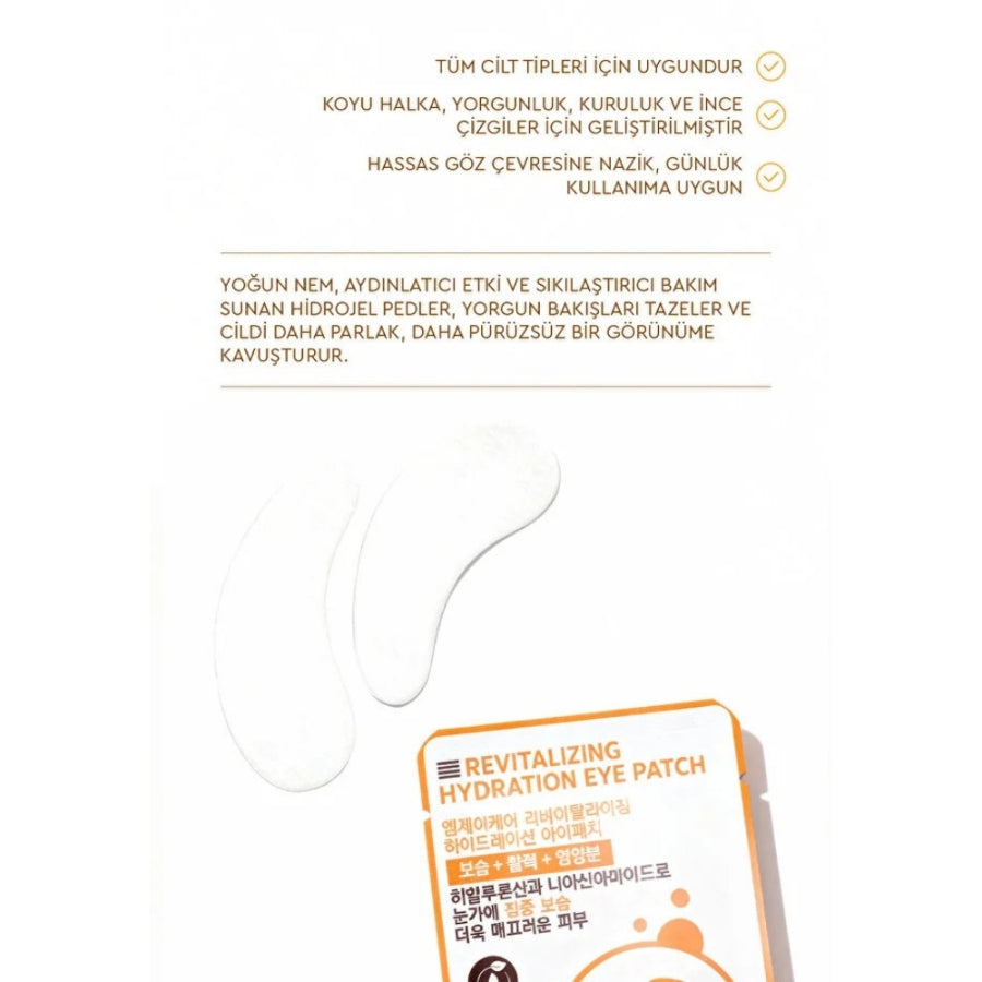 Mjcare Revitalizing Hydration Eye Patch Brightening Care 1 Pair