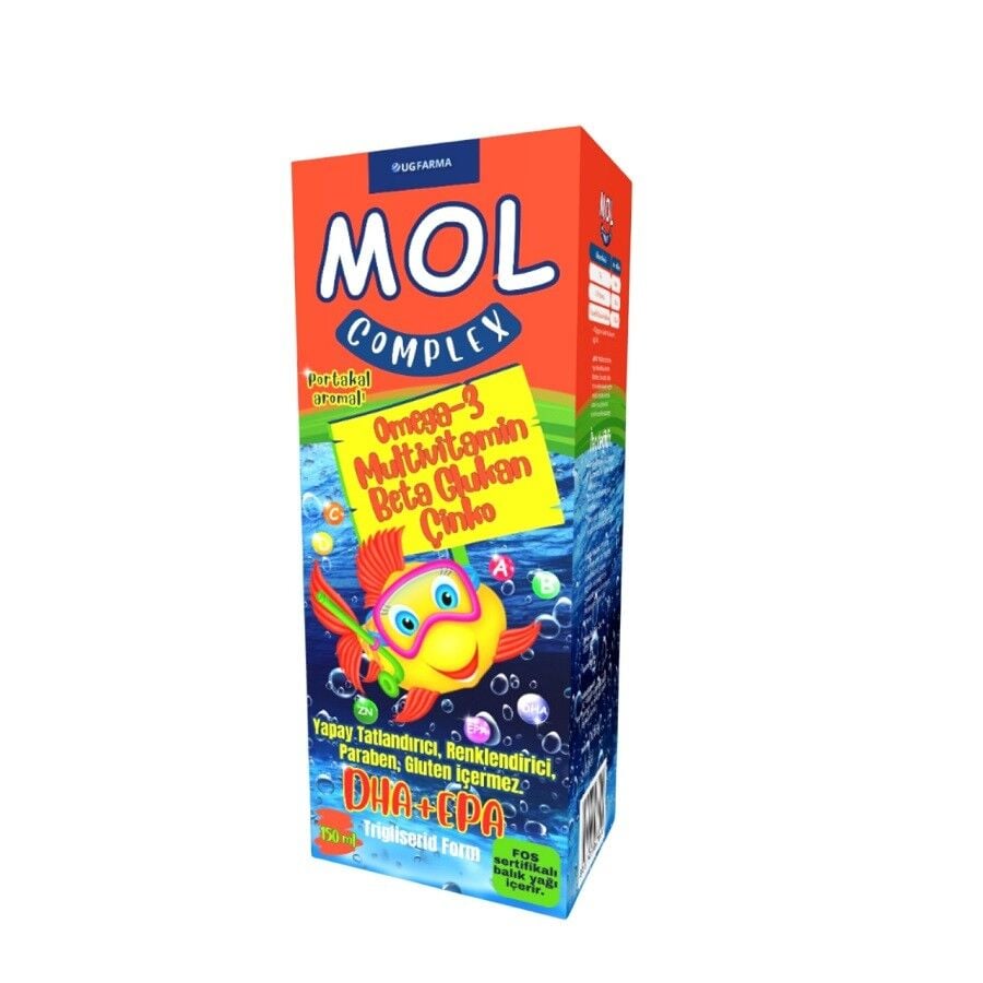 Ug Farma Mol Complex Omega 3 & Multivitamin Syrup 150ml