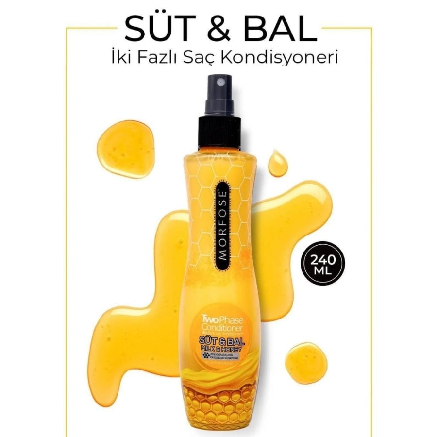 Morfose Milk & Honey Dual Phase Hair Conditioner Spray 240ml