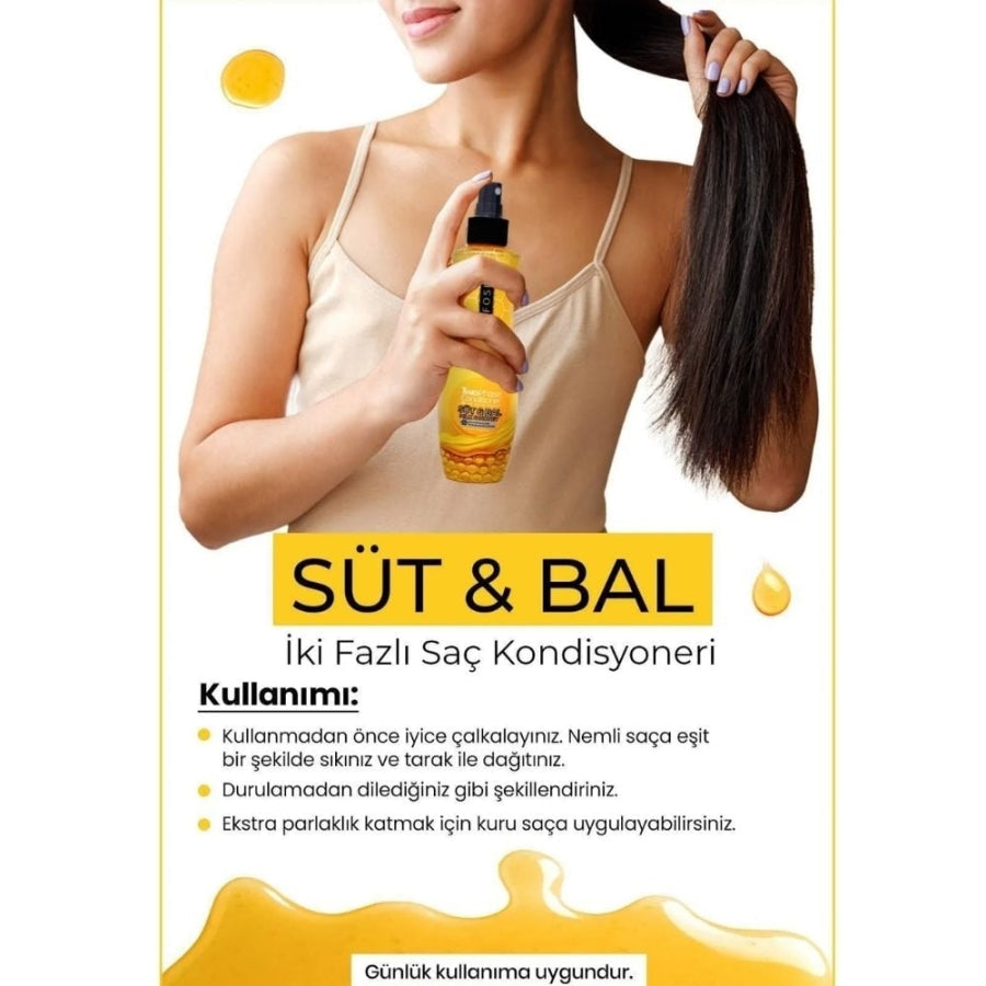 Morfose Milk & Honey Dual Phase Hair Conditioner Spray 240ml