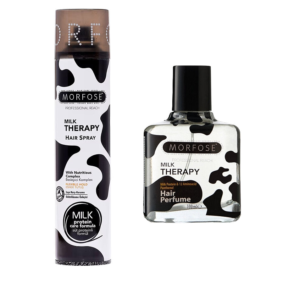 Morfose Milk Therapy Hair Beauty Set for Deep Hydration 2-Piece