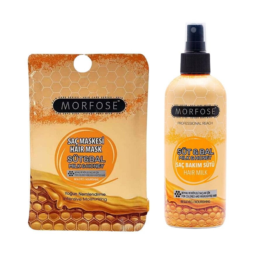 Morfose Milk & Honey Hair Care Set for Intense Moisture 2-Piece