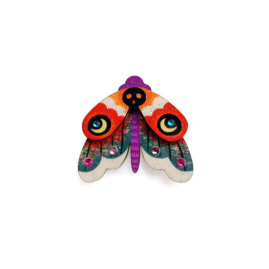 Moth Button Cover by Laliblue | PRE-ORDER SHIPS IN 2-3 WEEKS