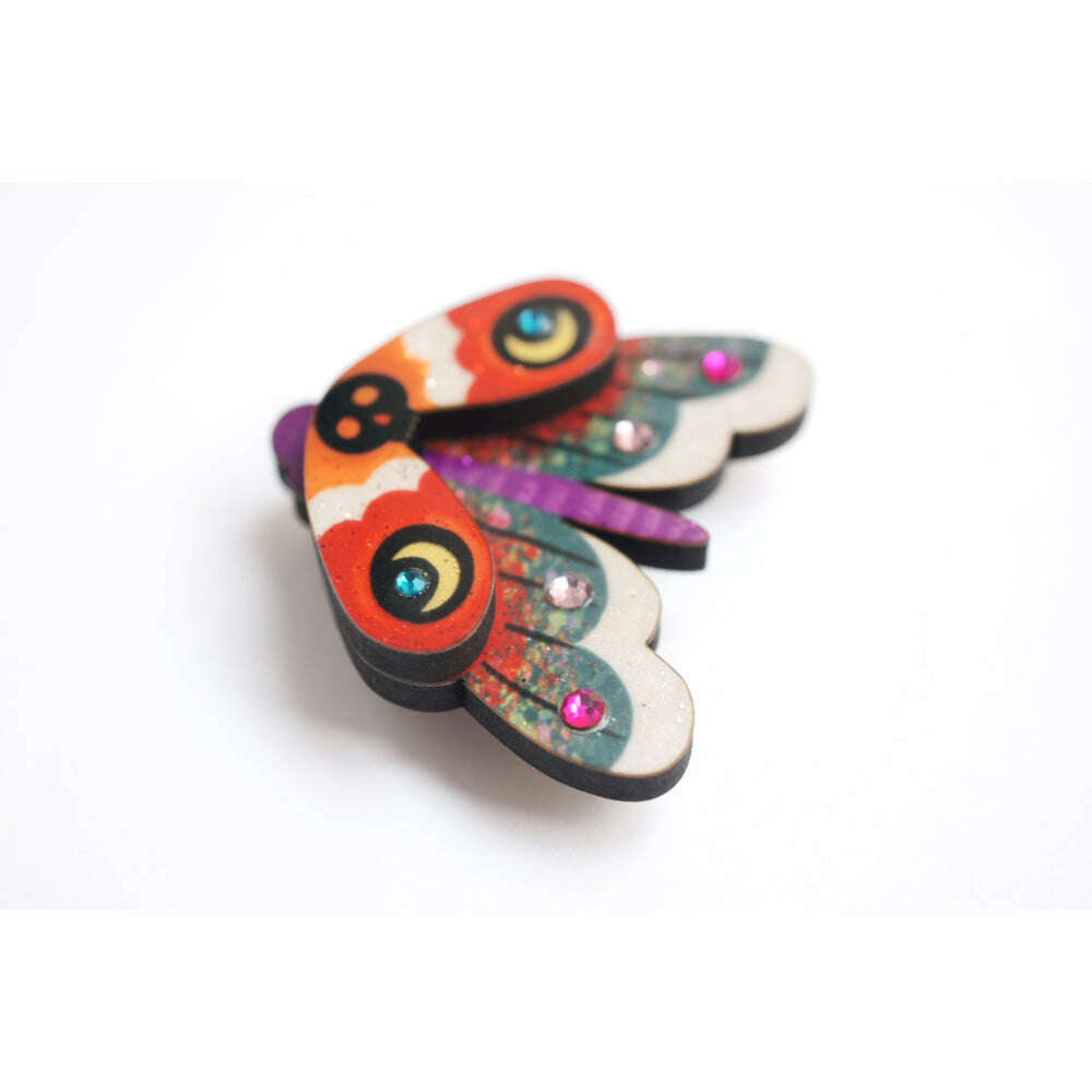 Moth Button Cover by Laliblue | PRE-ORDER SHIPS IN 2-3 WEEKS