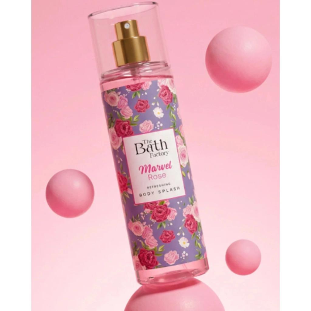 The Bath Factory Marvel Rose Body Mist for Women 200 ml