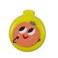 Nascita Folding Hair Brush with Mirror Apricot 1 Count