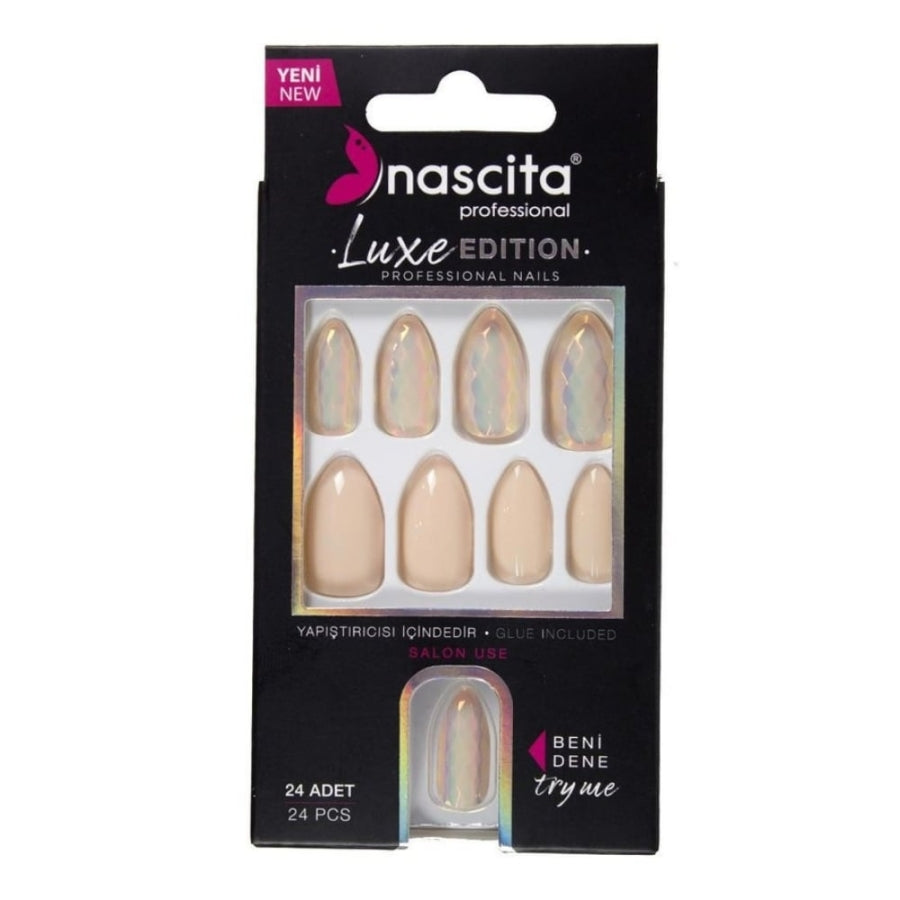 Nascita Luxe Press-On Artificial Nails Set 24 Pieces - 210