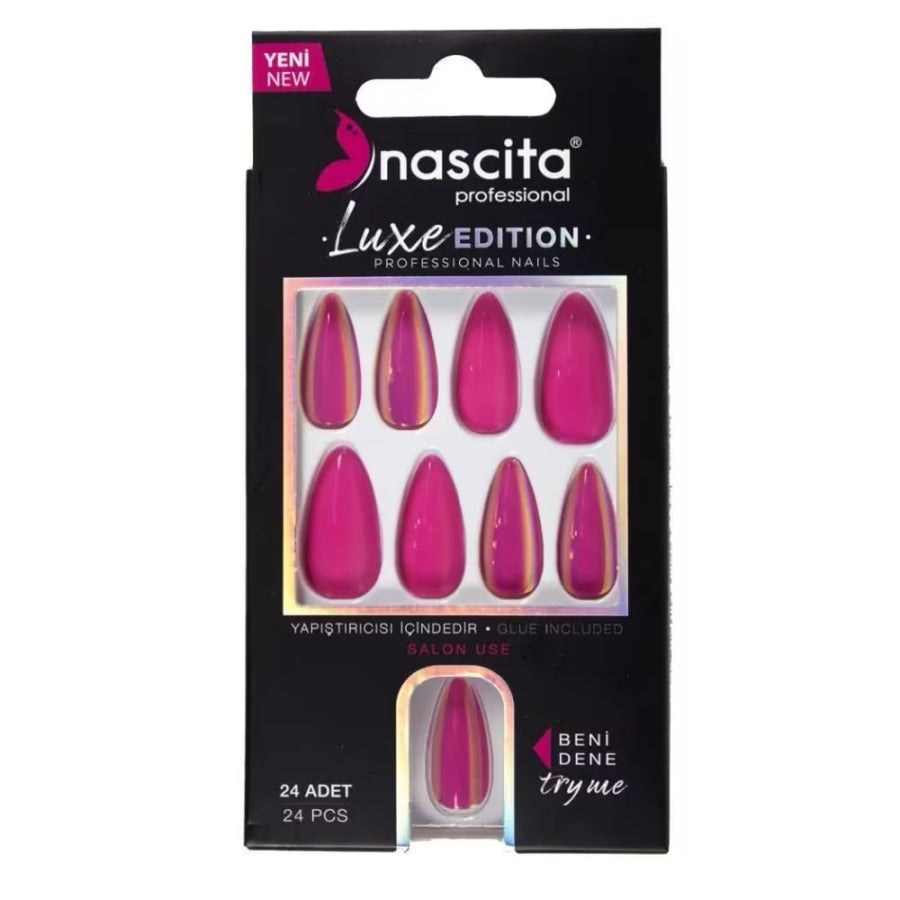 Nascita Luxe False Nails Natural Look Set 24 Pieces - 213
