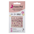 Nascita Nail Sticker 37 Rose & Pearl Design Nail Art