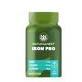 Naturalnest Iron Pro Daily Supplement with Vitamin C 60 Capsules