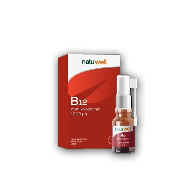 Natuwell Vitamin B12 Methylcobalamin Spray 10ml
