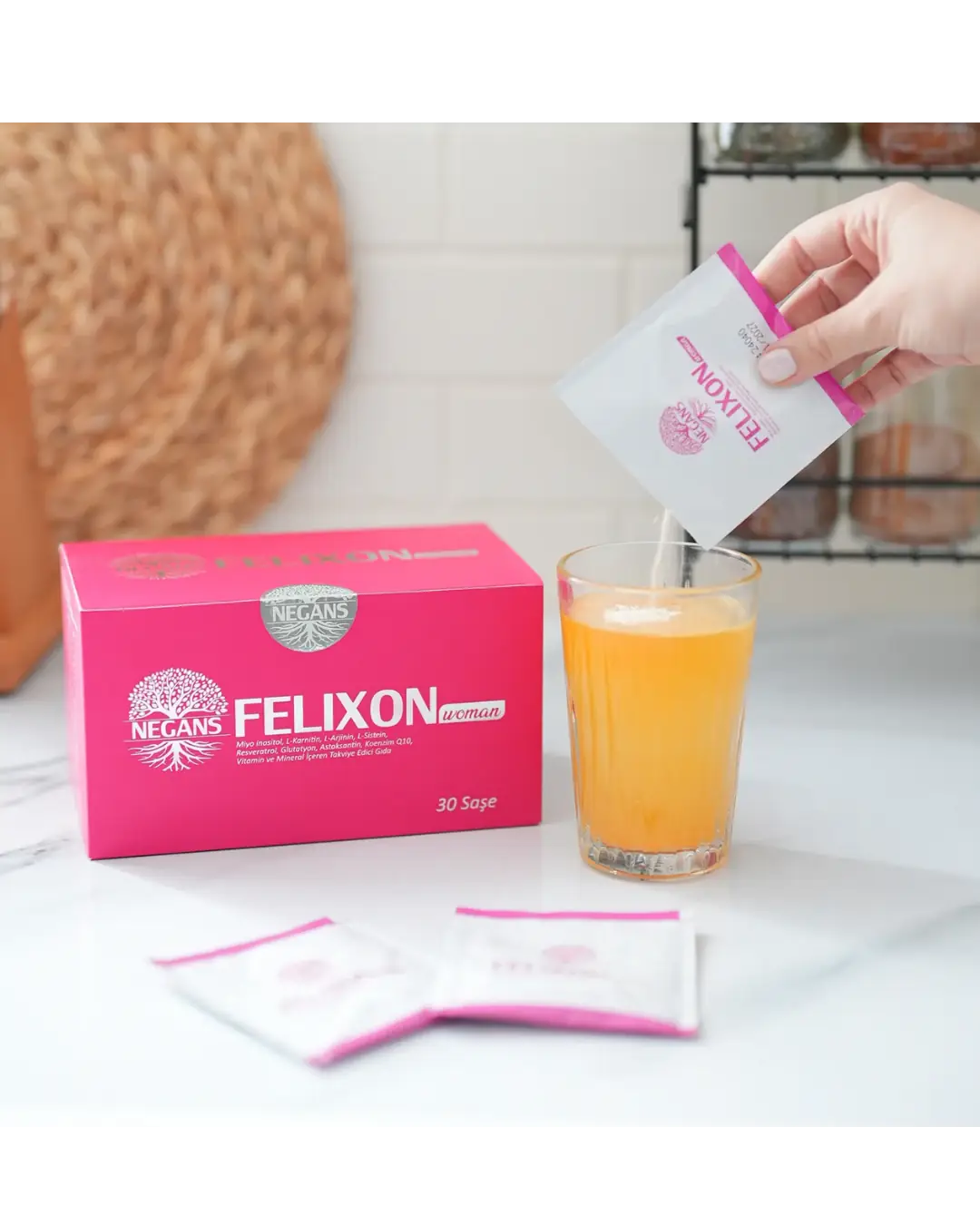 Negans Felixon Woman Multivitamin Supplement 30 Sachets