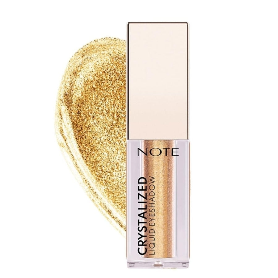 Note Cosmetique Crystalized Liquid Eyeshadow Metallic 07 Golden Theory