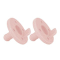 Oioi Silicone Pacifier 2-Pack Pinky Pink